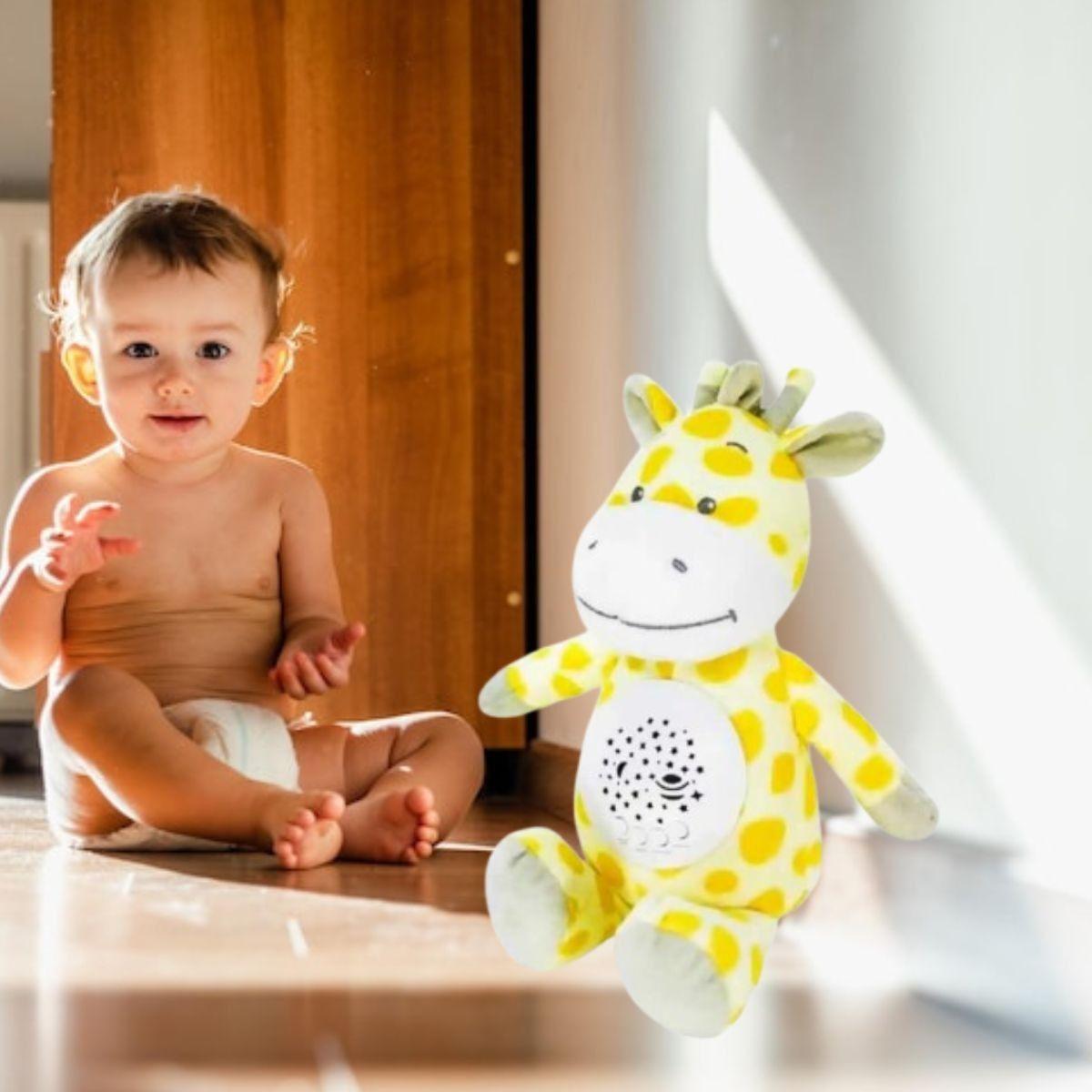 PELUCHE MUSICAL LUZ NOCTURNA INFANTIL SUAVE BEBE LAU-8