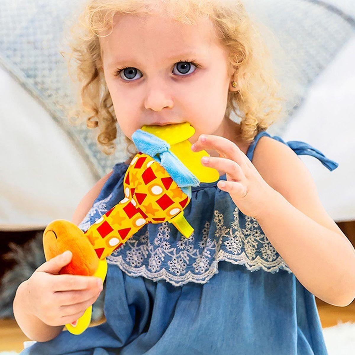 SET 2 SONAJEROS PELUCHE BABY ESTIMULA SENSORIAL LAU-7