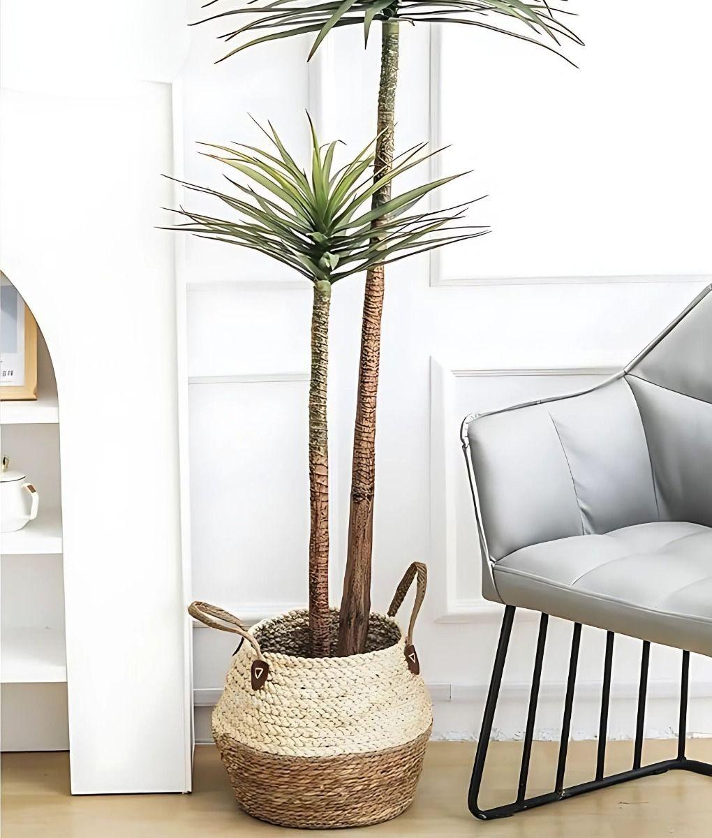 Set Macetero Interior Tejido Cuerda Resistente Maceta Jhn-7