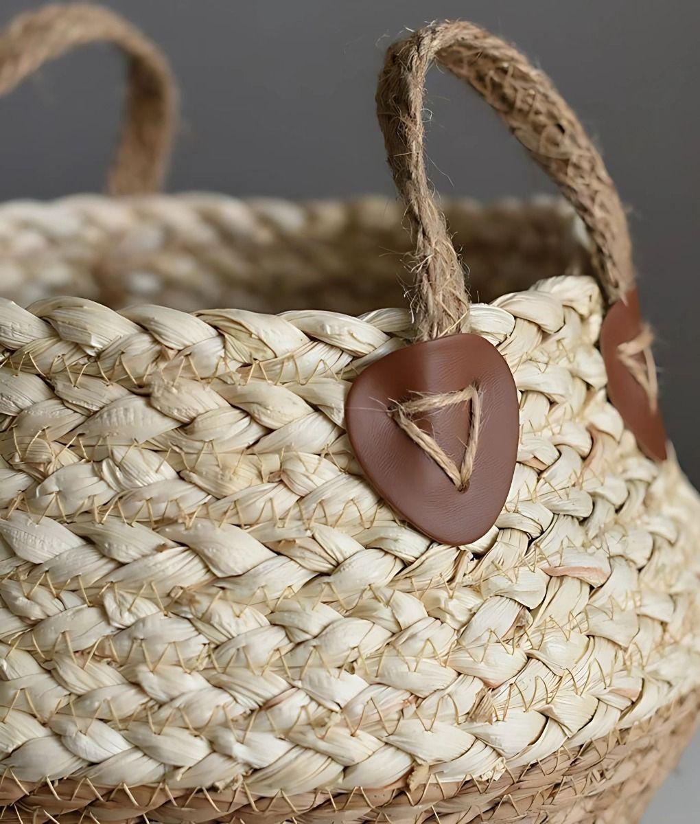 Set Macetero Interior Tejido Cuerda Resistente Maceta Jhn-9