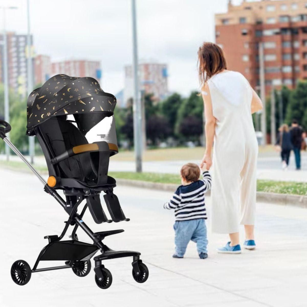CARRITO CARRIOLA PASEO RECLINABLE PLEGABLE BEBE LAU-2