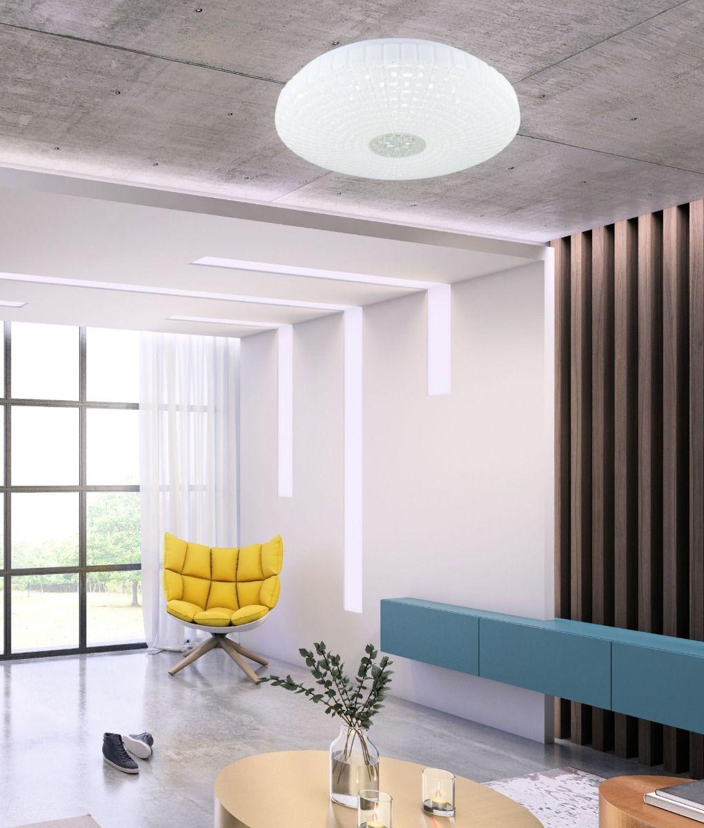 Lámpara Techo Decorativa Elegante Texturizada Sutil Jhn-4