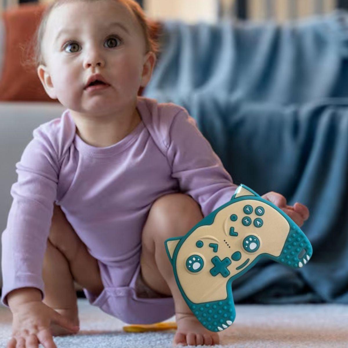 SET 5 MORDEDORES RASCA ENCIAS SUAVE DENTICION BEBE LAU-6