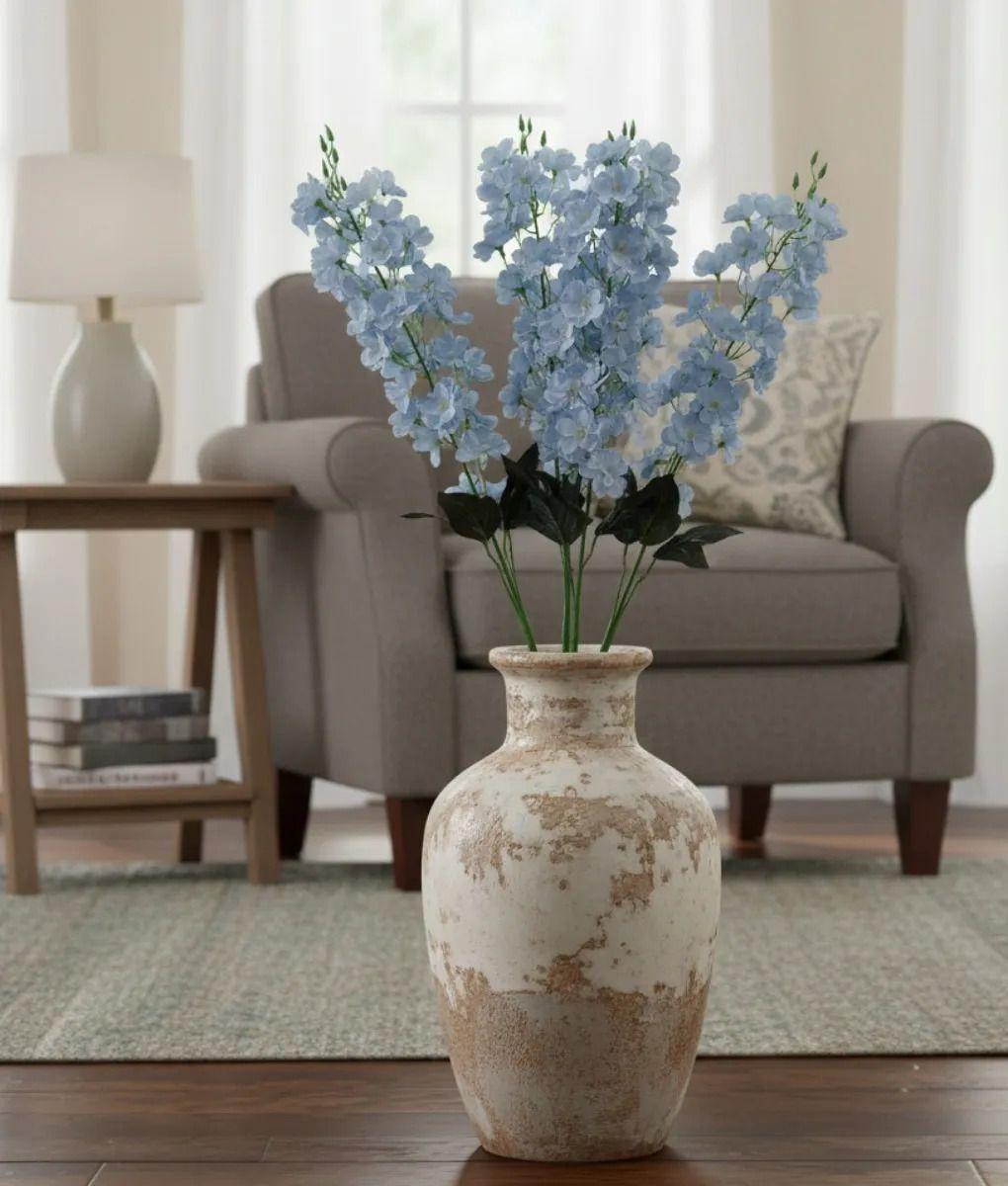 Set 2 Ramo Elegante Artificial Flores Decorativas Adorno Jhn-9