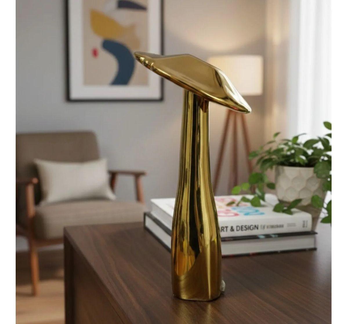 Figura Decorativa Hongo Elegante Minimalista Grande AJ-9