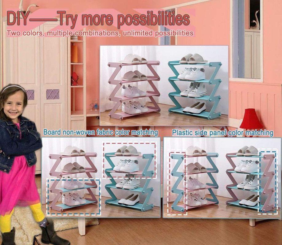 Organizador Zapatera Armario Pasillo Dormitorio 4Niveles Lau-3