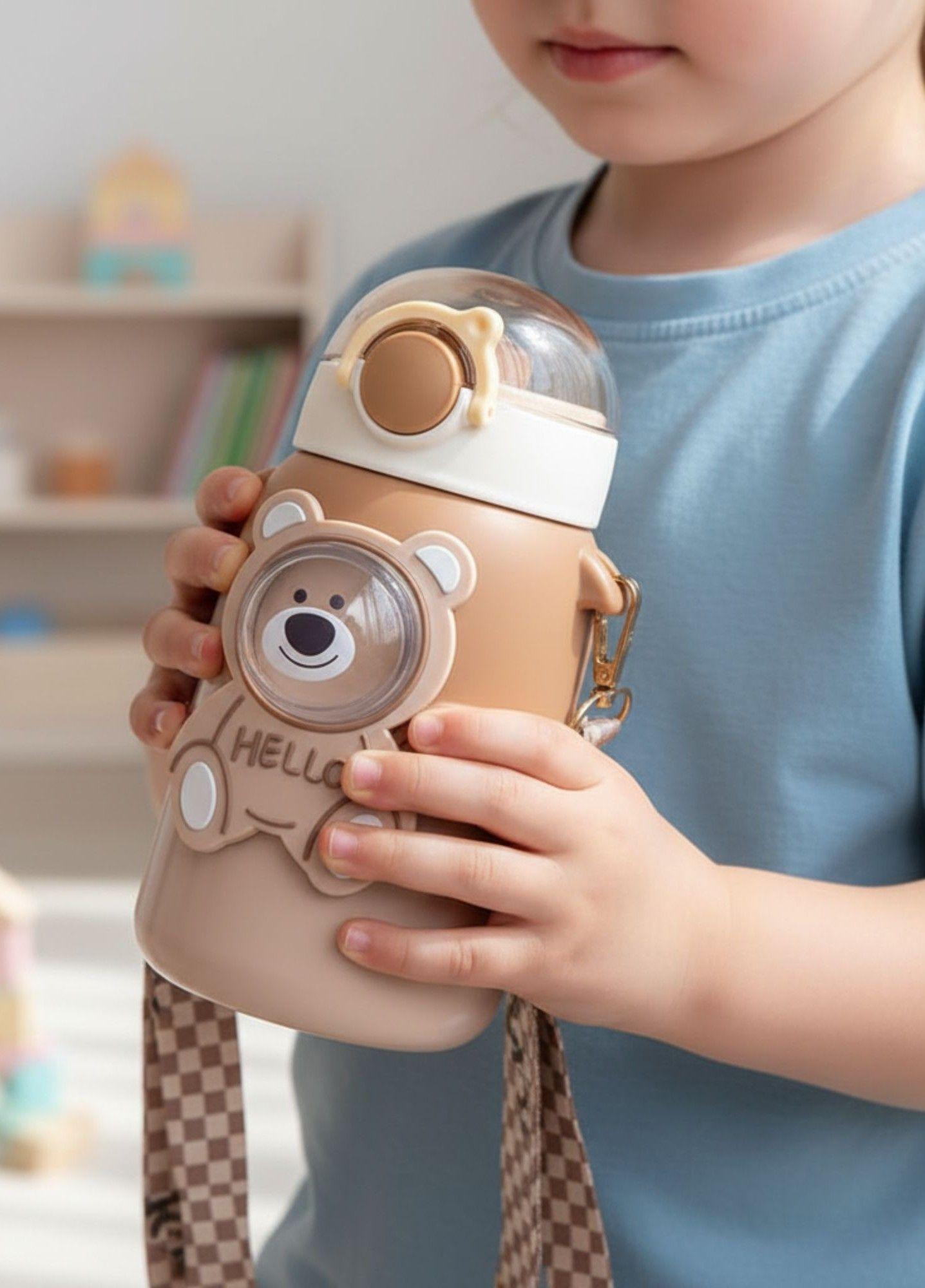 Botella Bebidas Infantil Multifuncional Figuras Jhn-3