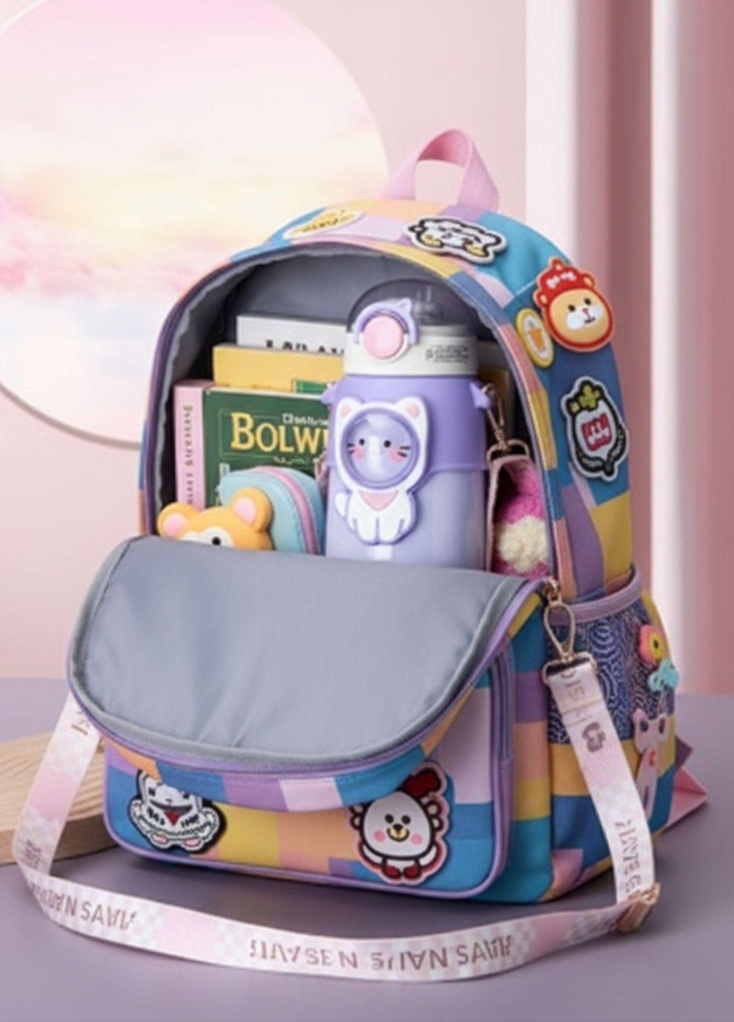 Botella Bebidas Infantil Multifuncional Figuras Jhn-5