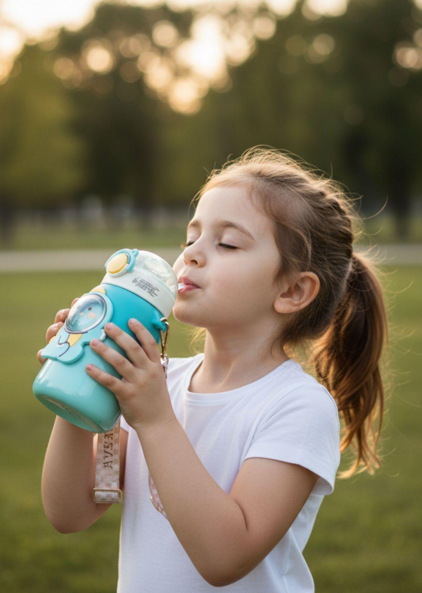 Botella Bebidas Infantil Multifuncional Figuras Jhn-6