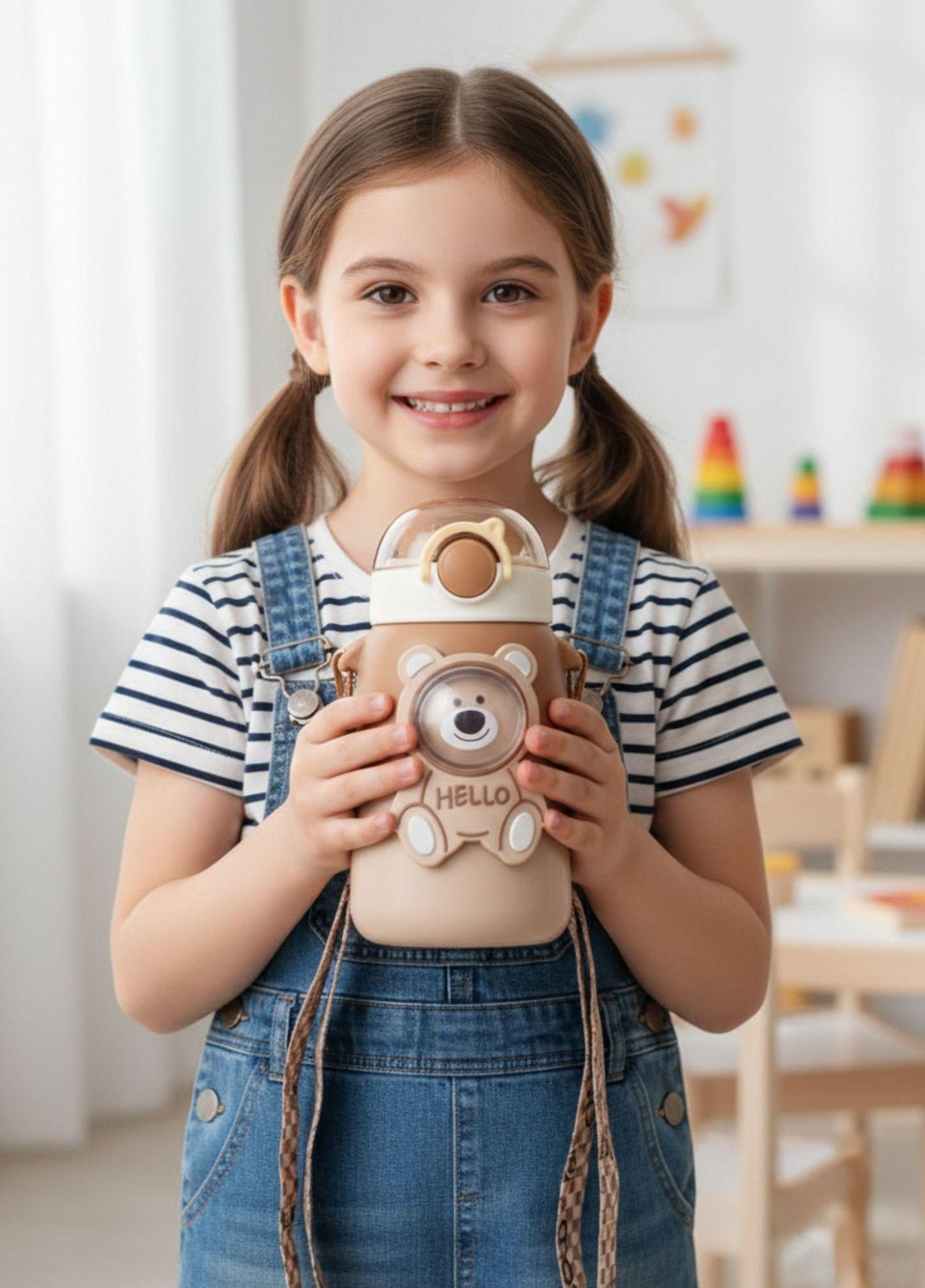 Botella Bebidas Infantil Multifuncional Figuras Jhn-7