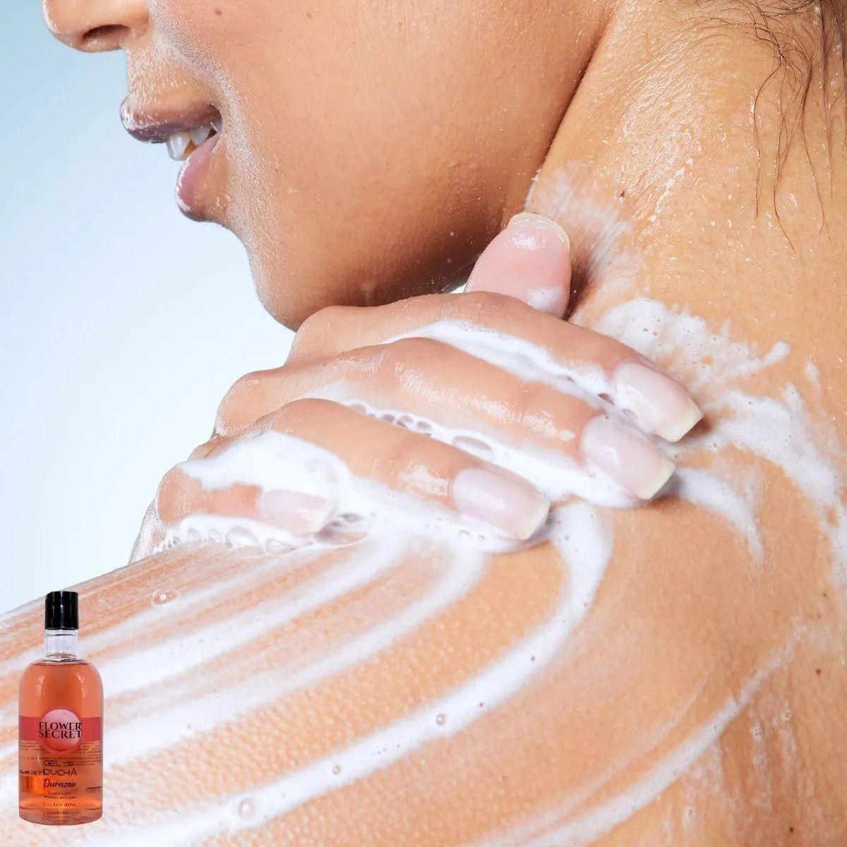Set 3 Gel Ducha Liquido Arroz,Durazno Hidrata Revitaliza Lau-8