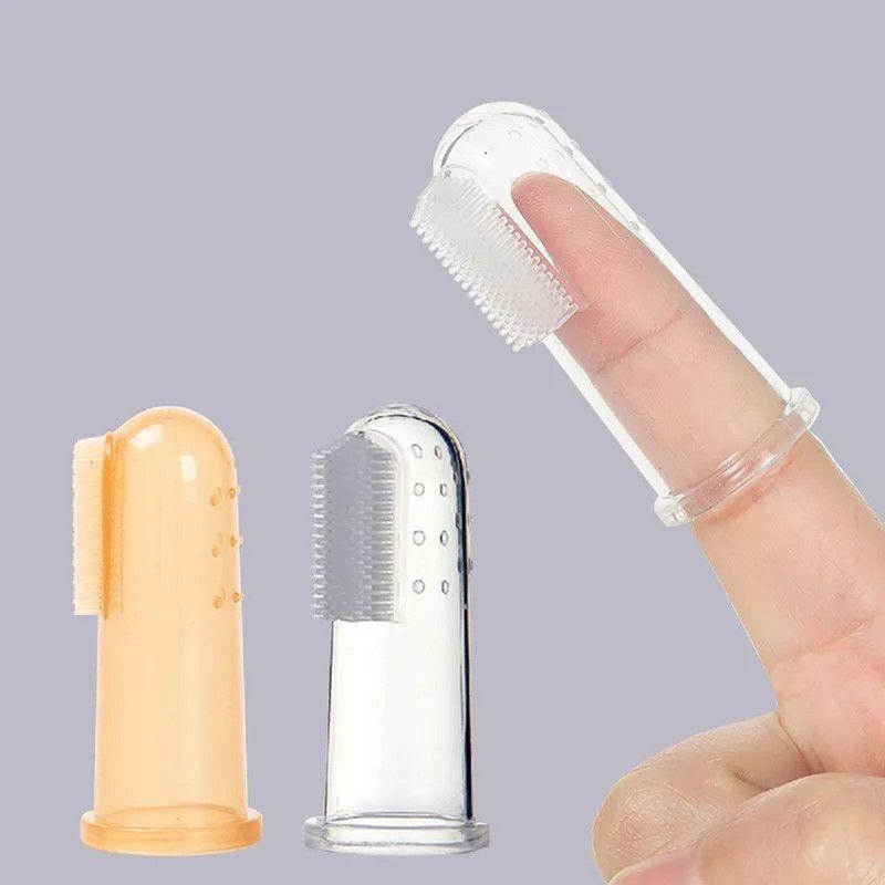 Set 16 Cepillo Silicona Diente Lengua Encias Suave Bebes Lau-7