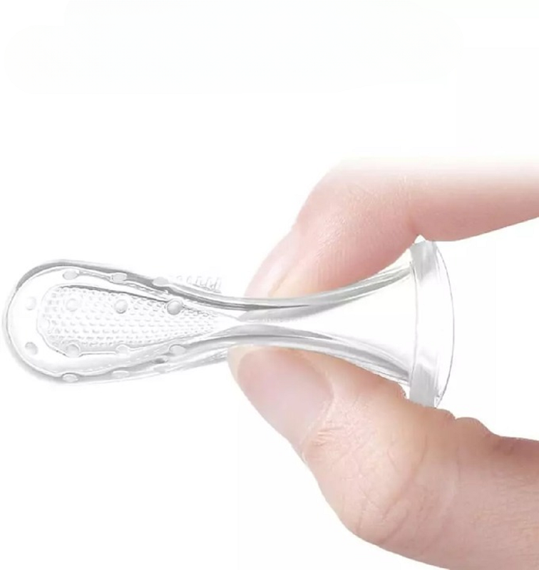 Set 16 Cepillo Silicona Diente Lengua Encias Suave Bebes Lau-8