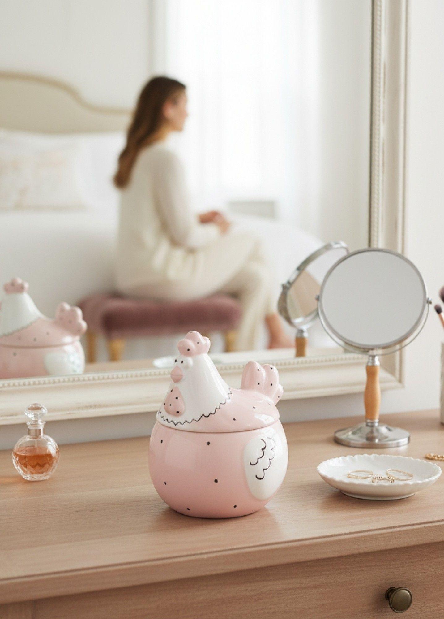 Huevera Decorativa Tapa Almacenamiento Cocina Hogar Jhn-5