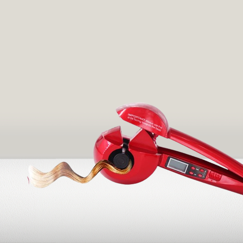 Rizador Pelo Automático Niña Mujer Eléctrica LCD Rondon-4