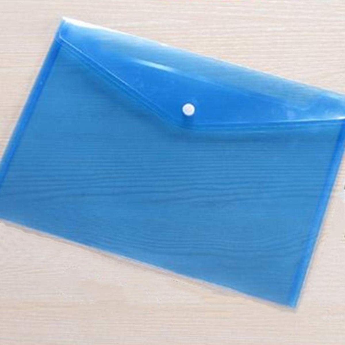 SET 25 CARPETAS PLASTICAS TRANSPARENTE TAMAÑO A4 LAU-5