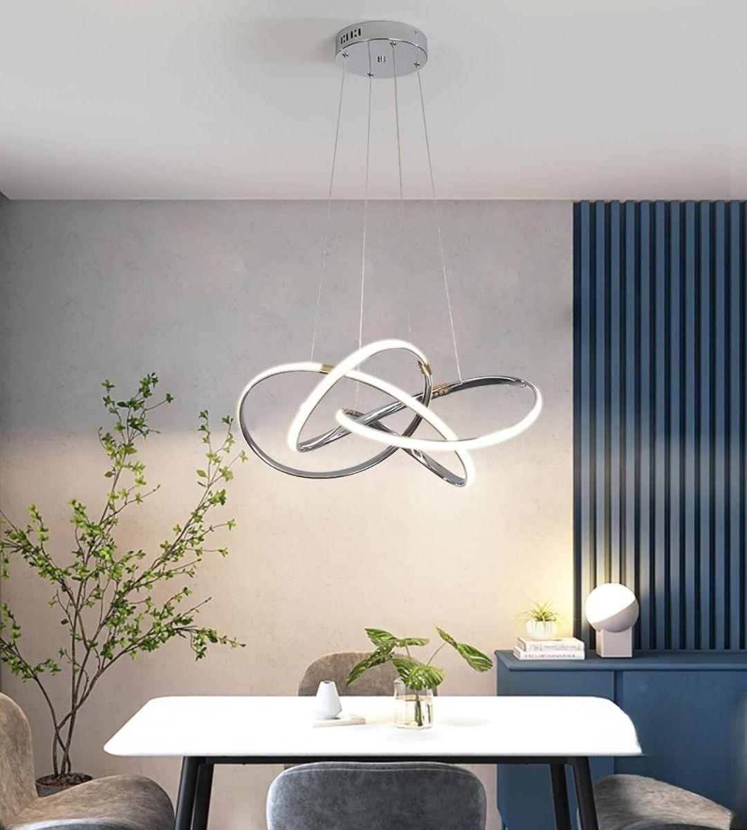 Lámpara Colgante Techo Moderna LED Araña Decorativa Jhn-6