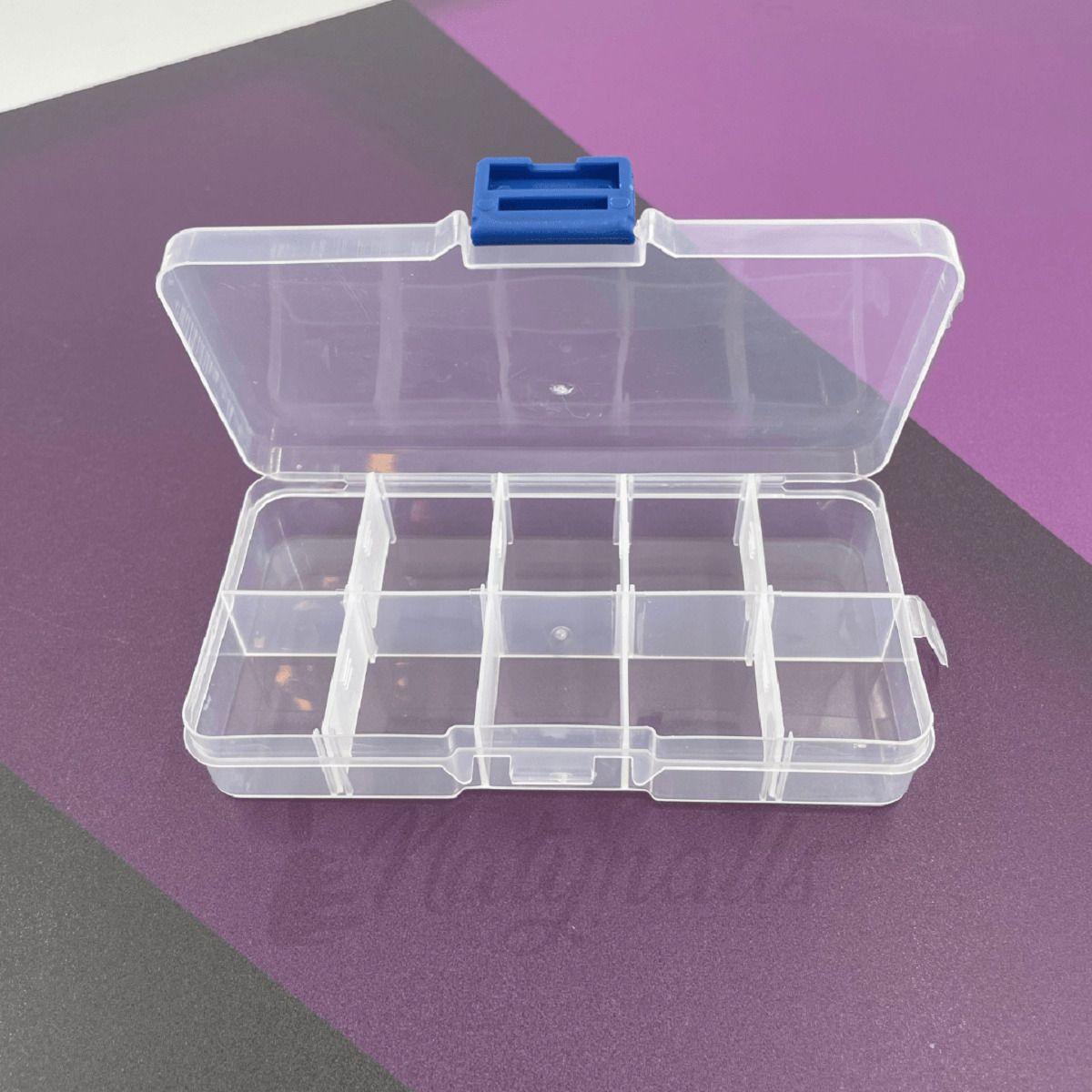 Set 14 Pastilleros  Plástico Transparente 10 Division Lau-4