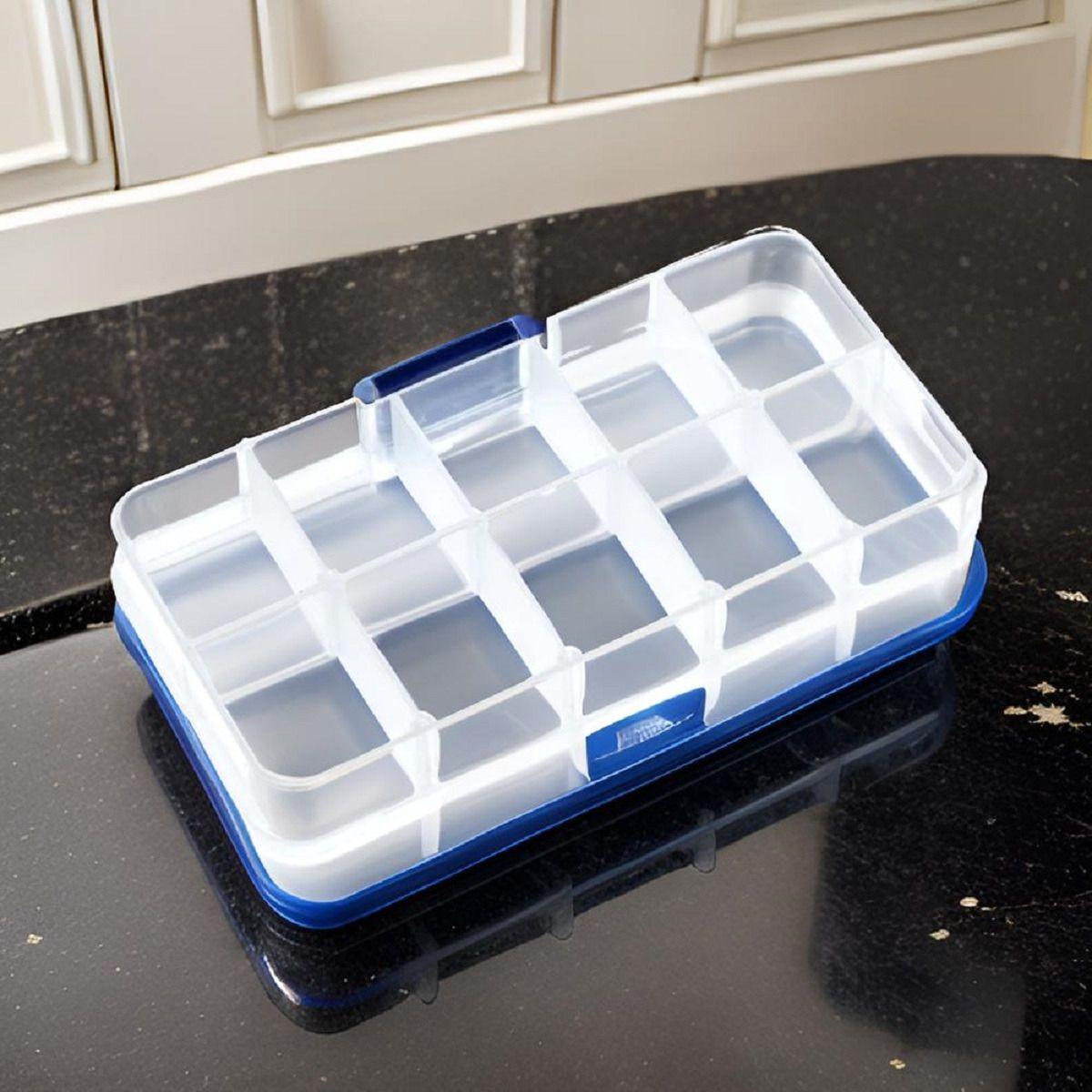 Set 14 Pastilleros  Plástico Transparente 10 Division Lau-5