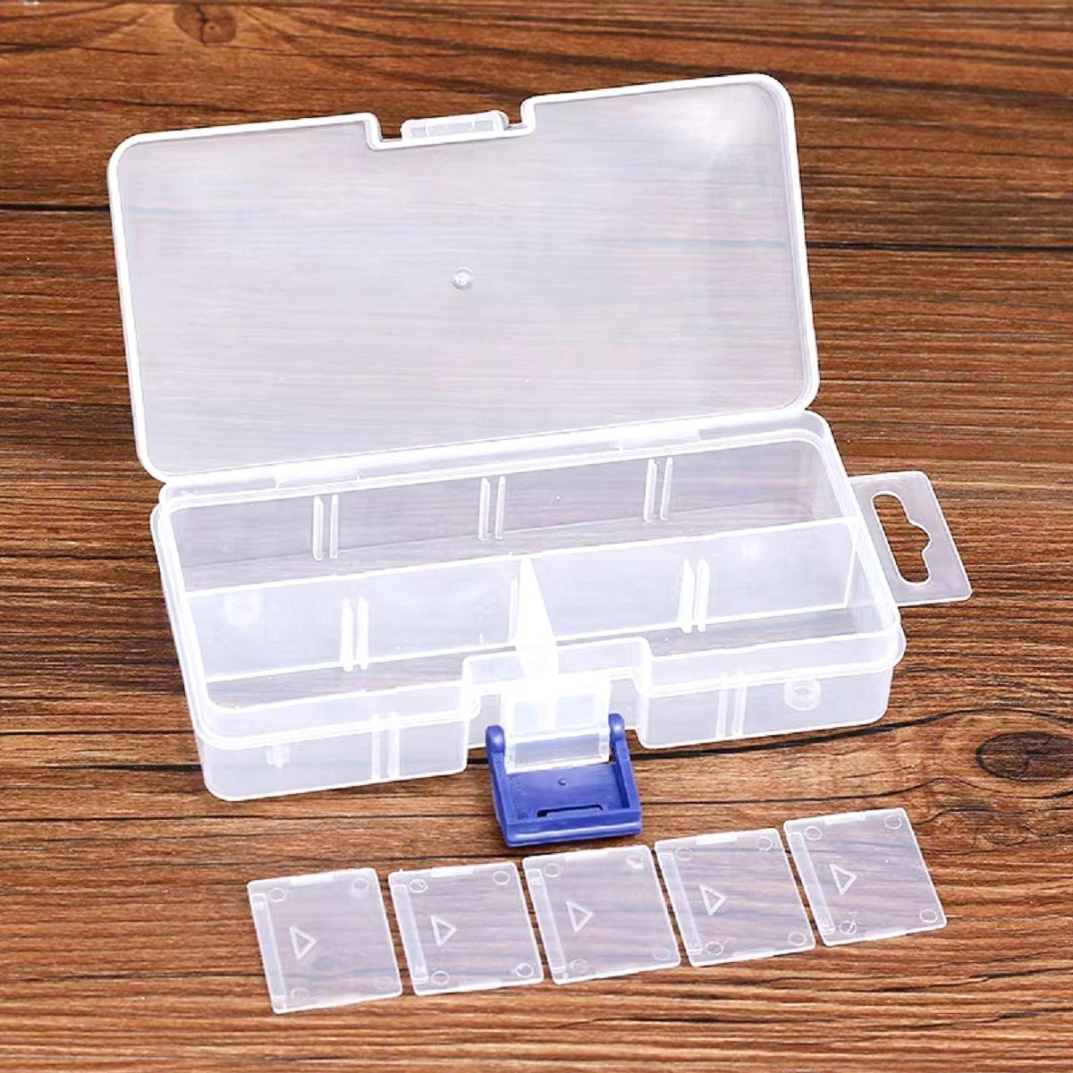 Set 14 Pastilleros  Plástico Transparente 10 Division Lau-6