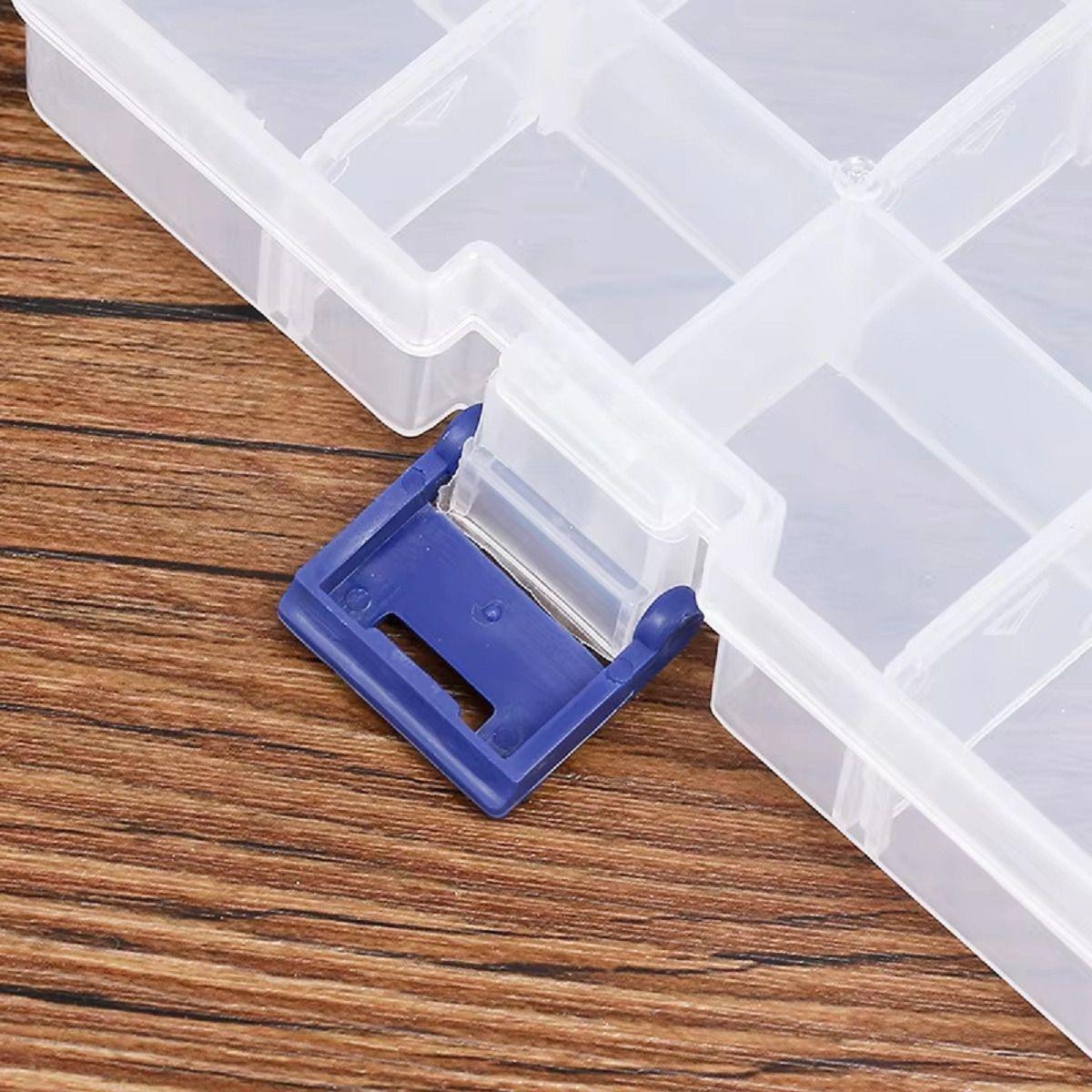 Set 14 Pastilleros  Plástico Transparente 10 Division Lau-8