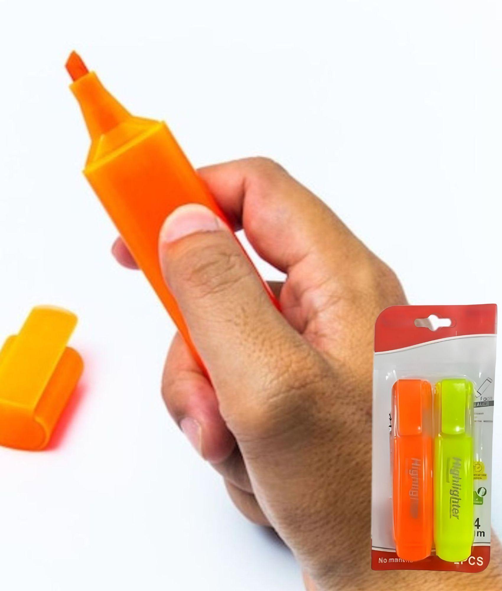 Set 8 Marcador Resaltador Fluorescentes Ergonómico Jhn-7