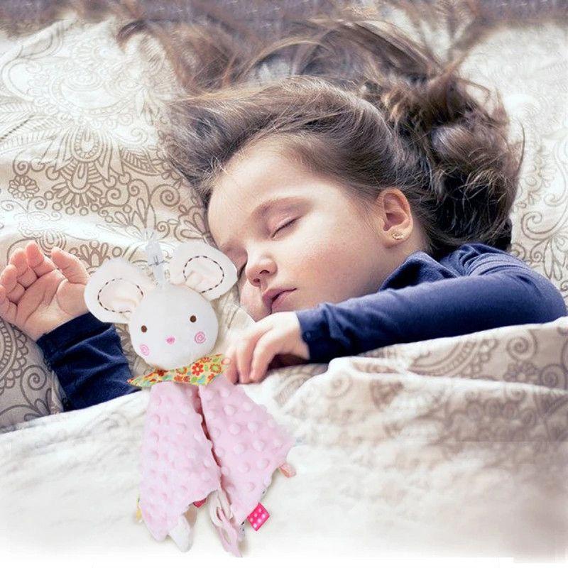 Set 2 Sonajero Toalla Manta Estimulacion Calmante Bebes Lau-4