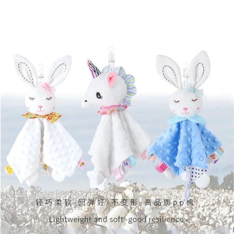 Set 2 Sonajero Toalla Manta Estimulacion Calmante Bebes Lau-5