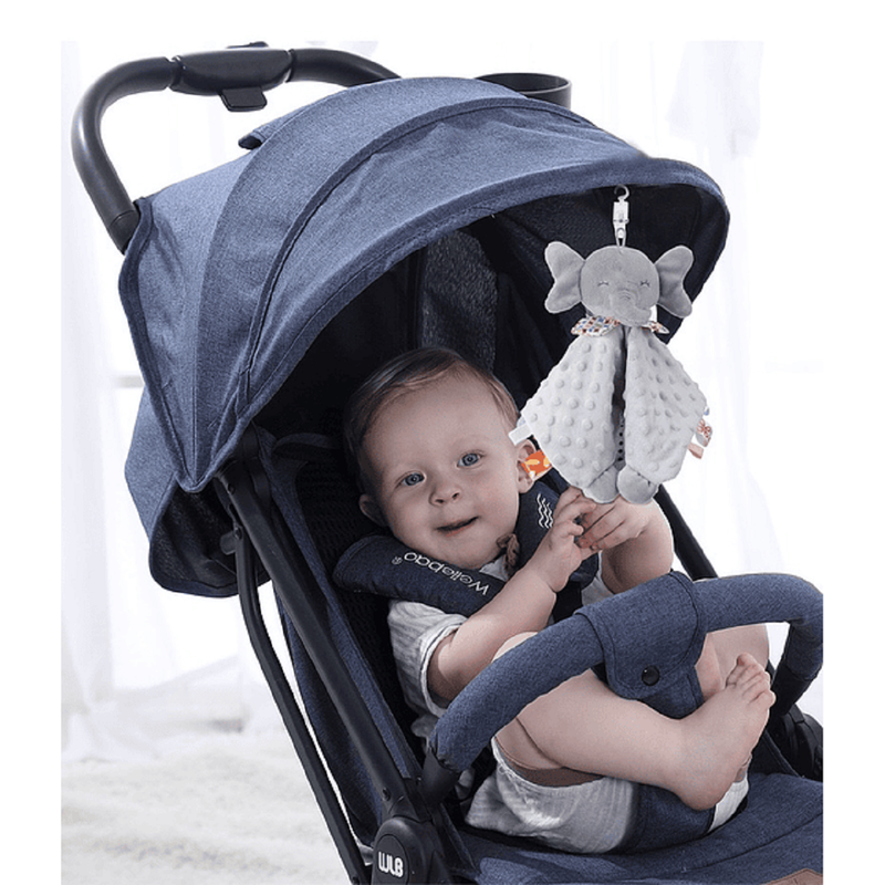 Set 2 Sonajero Toalla Manta Estimulacion Calmante Bebes Lau-7