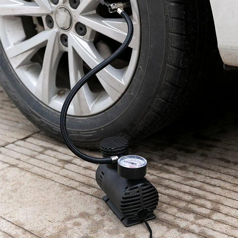 Compresor Aire Vehiculo Portátil Bomba Neumáticos Rondon-4
