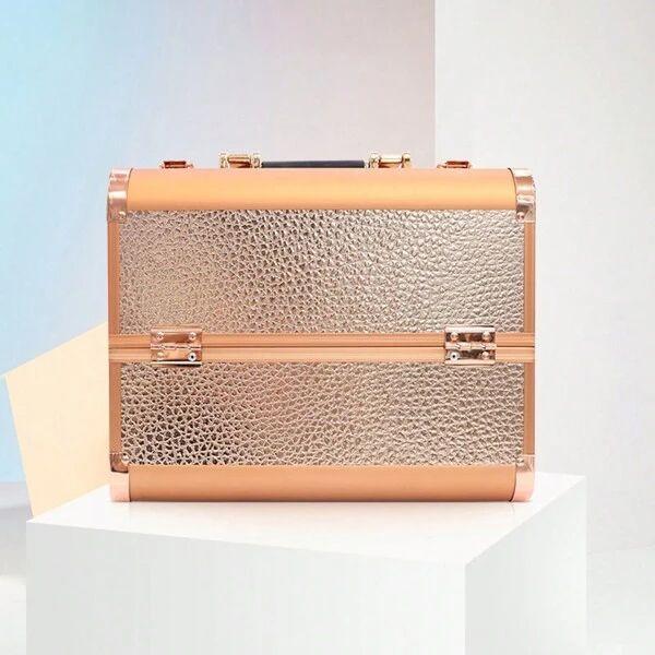 Maletín Maquillaje Estuche Portátil Cosméticos Damas Rondon-6