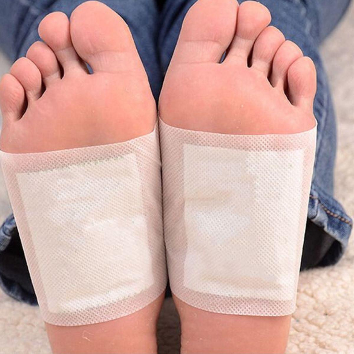 Parches Desintoxicantes Pies Jengibre Limpieza 4 Pack Jhn-3