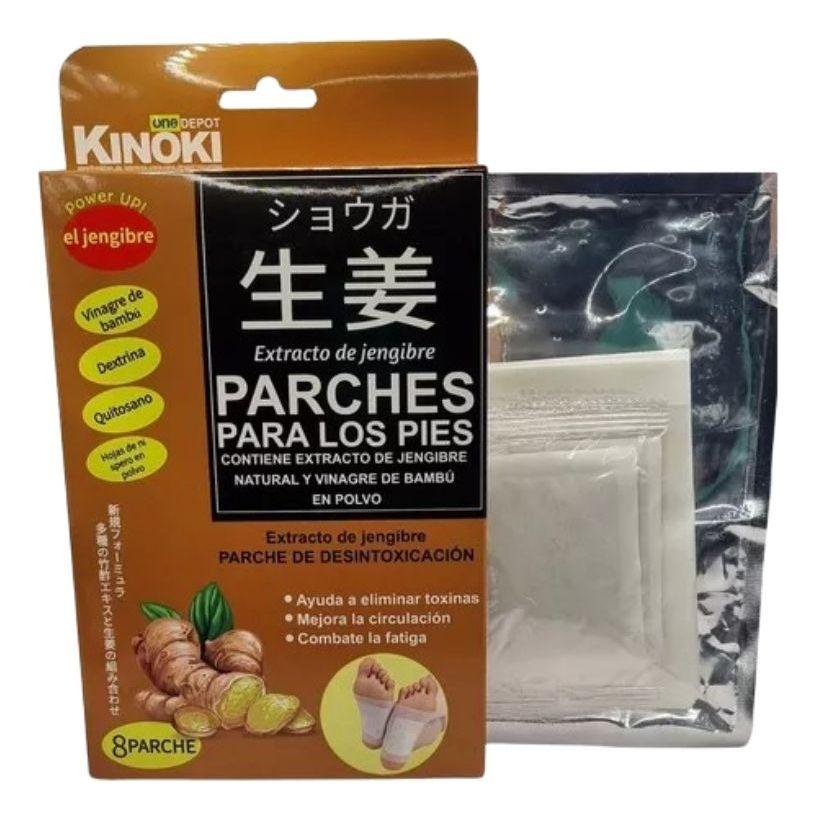 Parches Desintoxicantes Pies Jengibre Limpieza 4 Pack Jhn-9