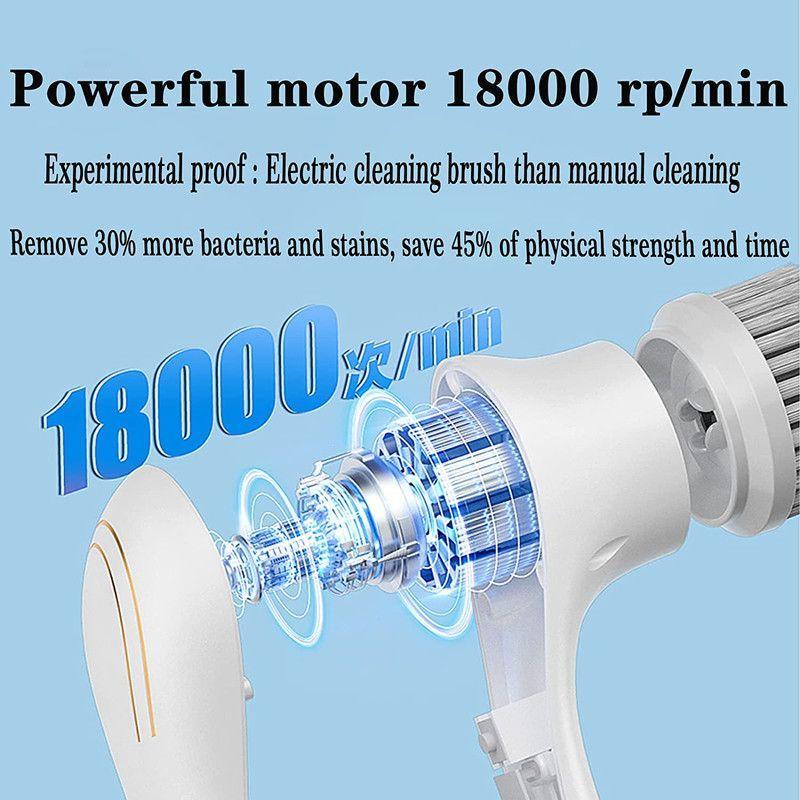 Cepillo Limpiador Eléctrico Inalámbrico Depurador Rondon-3
