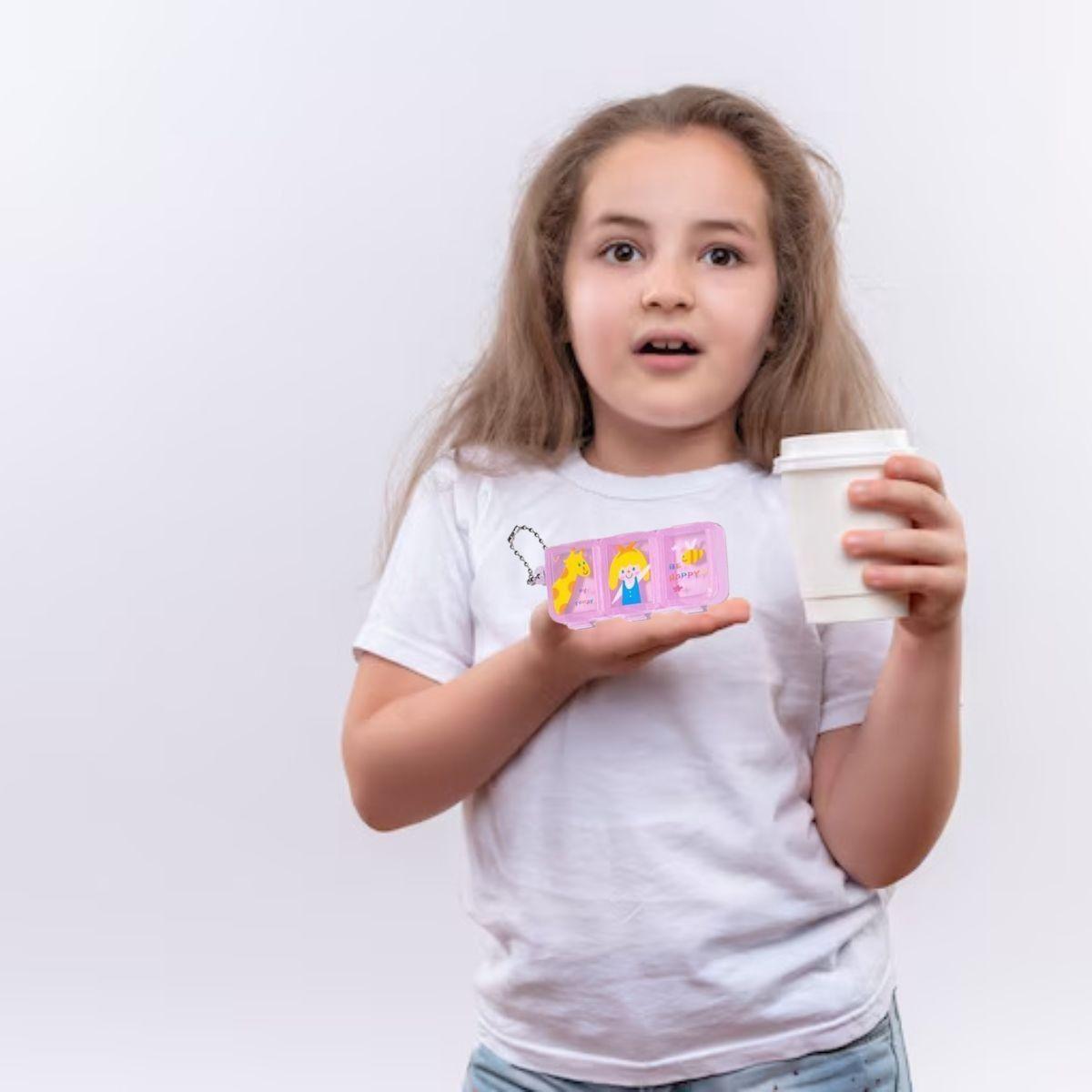 SET 8 MINI PASTILLERO DIBUJOS DIARIO NIÑA PORTATIL VIAJE LAU-4