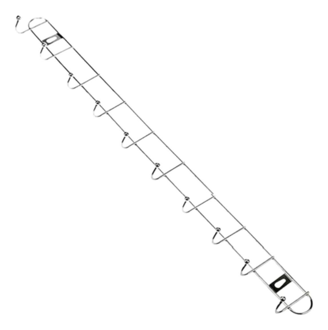 SET 10 PERCHEROS METALICO ORGANIZADOR PARED COLGADOR LAU-3