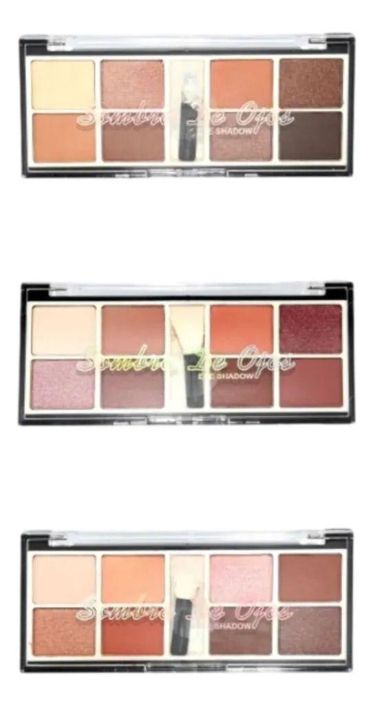Paq 24 Paletas Sombras Ojos Tonos Mate Profesional ALJ-1