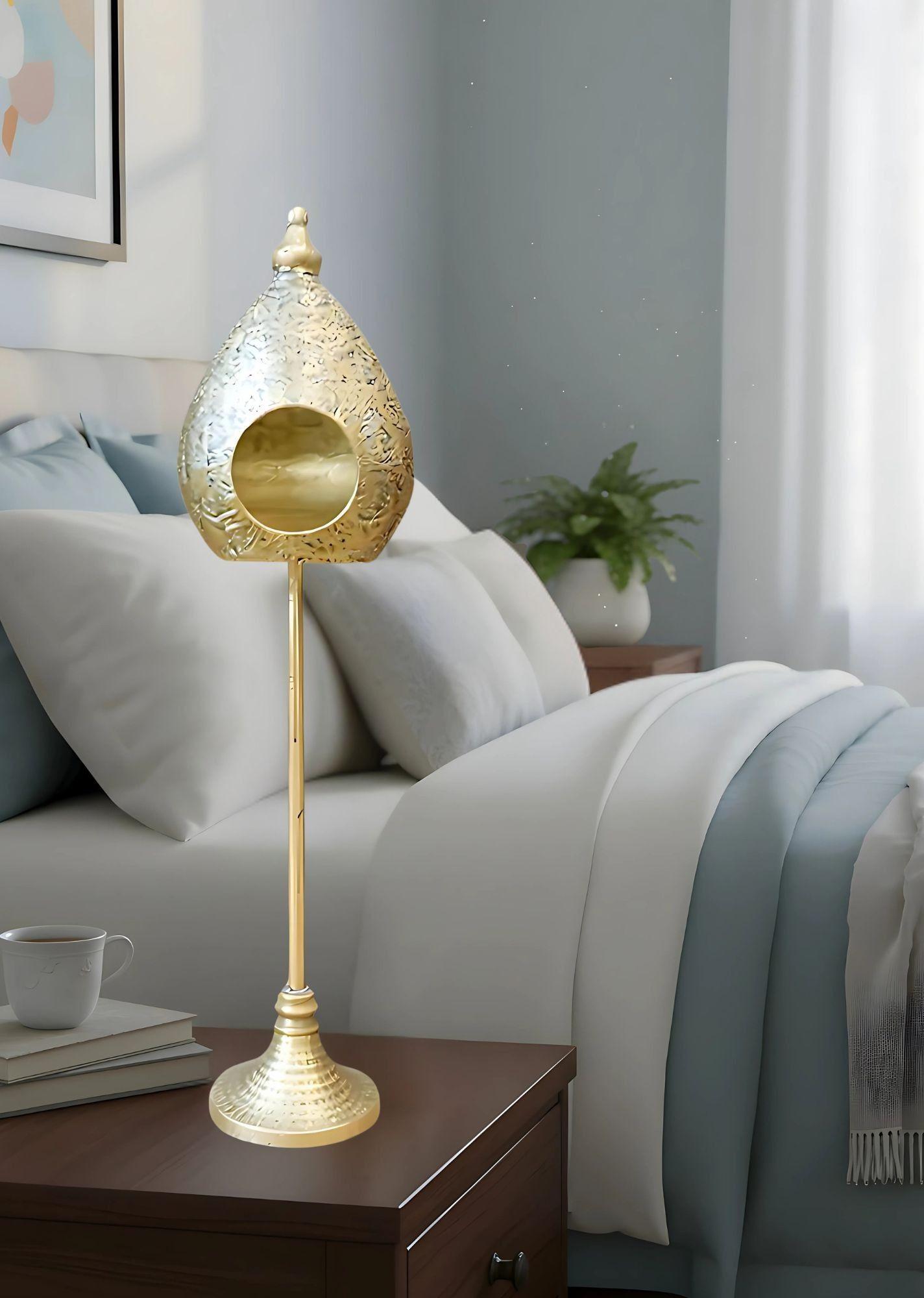 Portavelas Decorativo Forma Nido Romántico Vintage Jhn-7