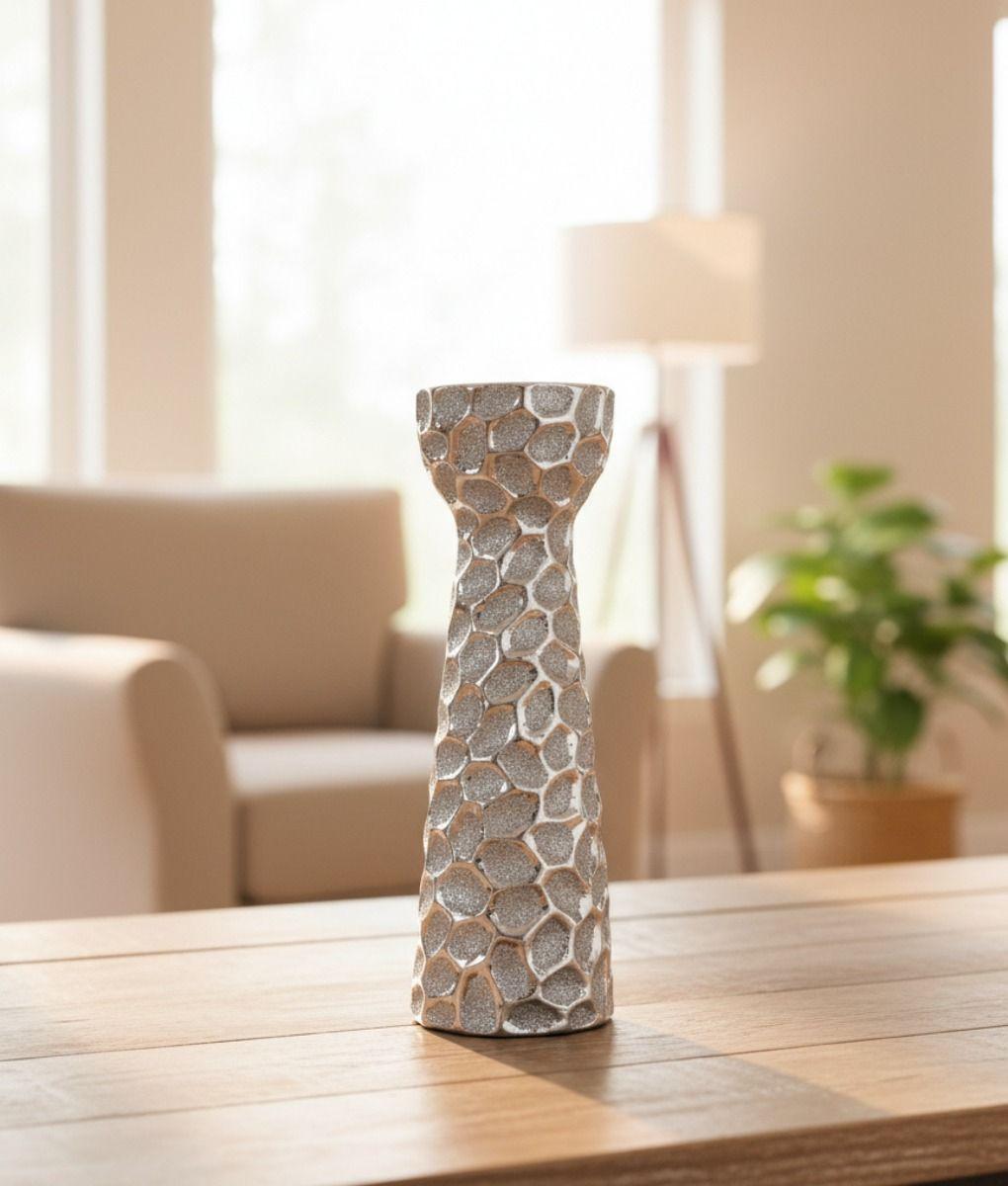 Portavelas Decorativo Candelabro Adorno Textura Jhn-9