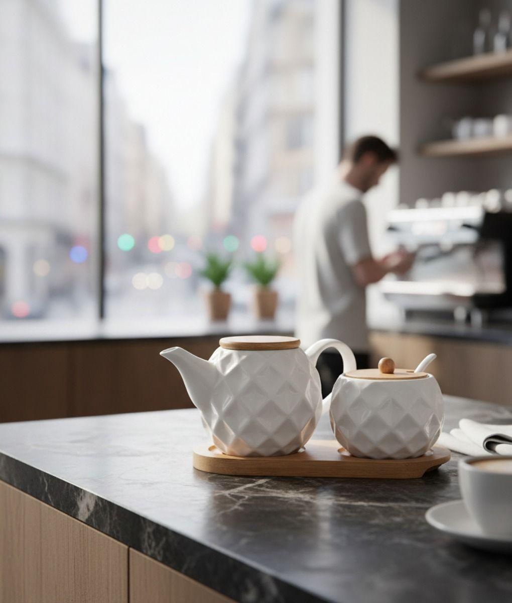 Set 2 Frascos Servir Estilo Natural Organización Hogar Jhn-2