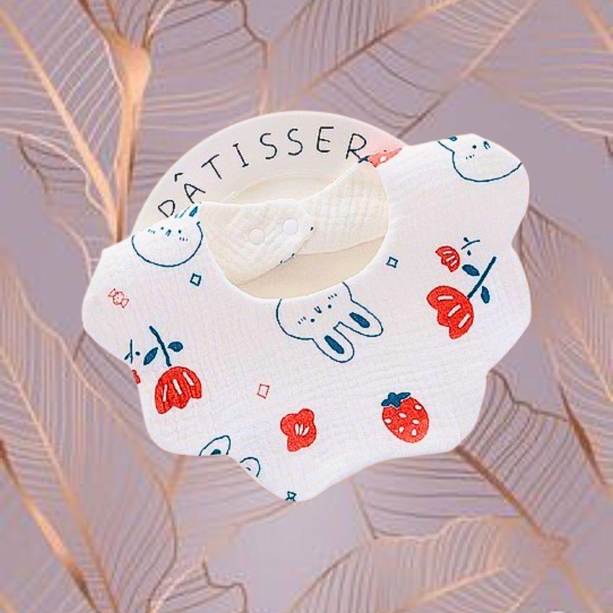 Set 4 Babebros Algodón Impermeable Comida Bebes Lau-7