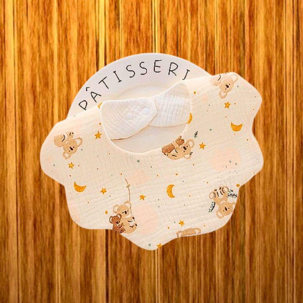 Set 4 Babebros Algodón Impermeable Comida Bebes Lau-9