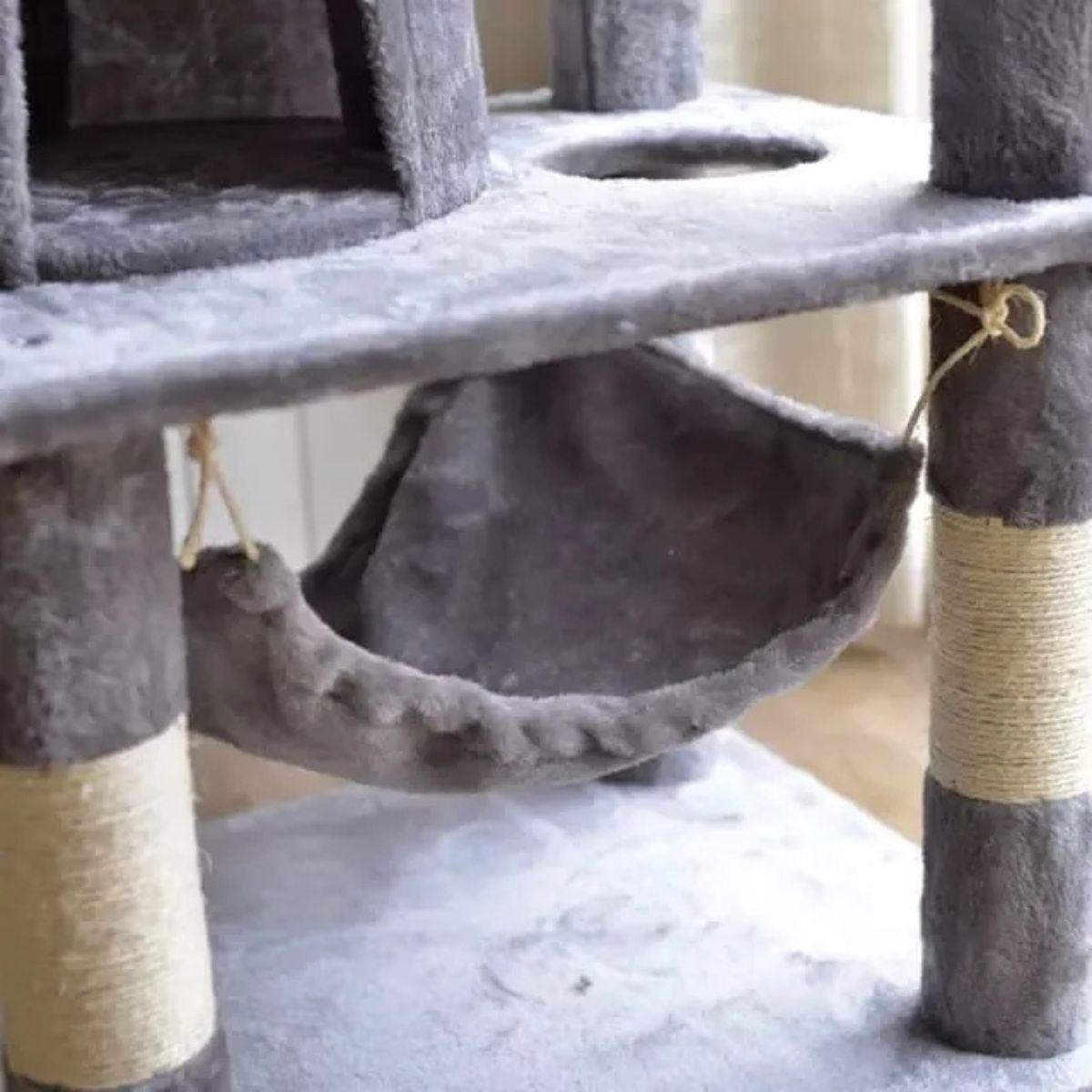 TORRE RASCADOR GRANDE PARA GATOS MASCOTAS ENTRETENIMIENTO LAU-5