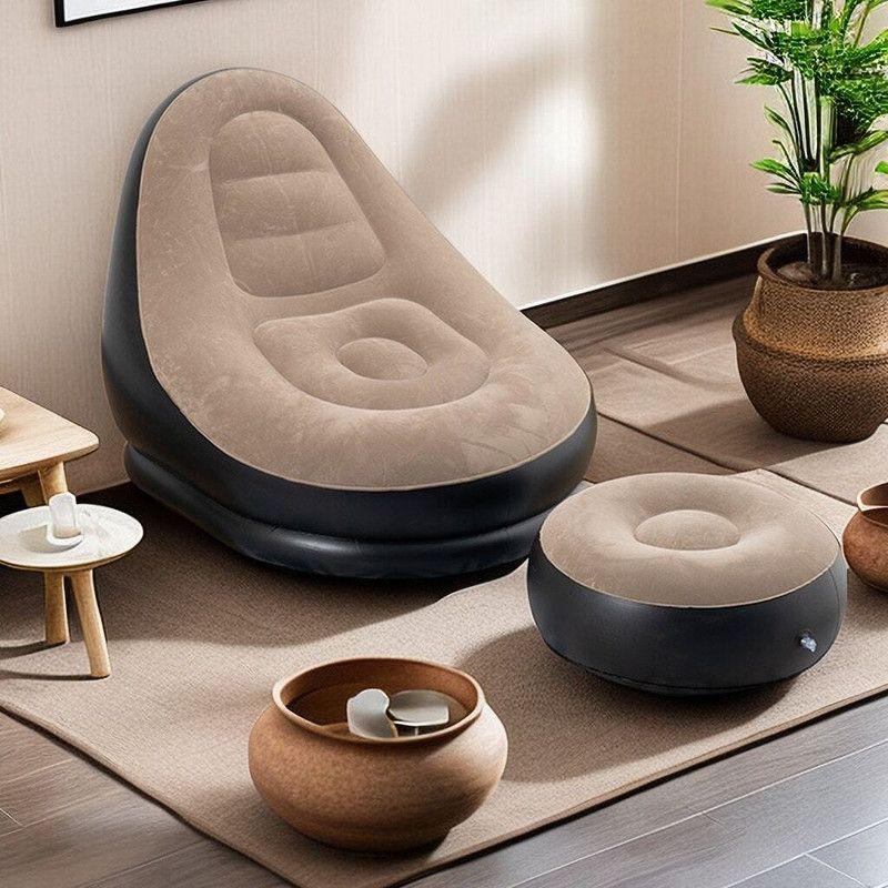 Sofa Sillon Inflable Portatil Comodidad Hogar Parque Rondon-2