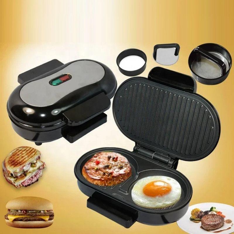 Maquina Prensa Hacer Hamburguesas Multiuso Cocina Rondon-4