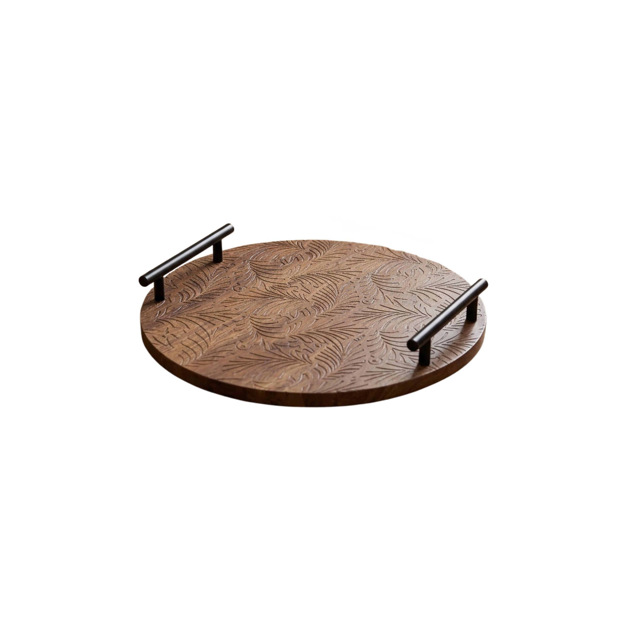 Duo Bandejas Mesa Decorativas Premium Diseño Moderno ALJ-6