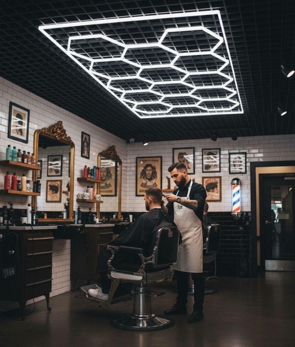 Lámpara Decorativa Panel Techo Diseño Geométrico 3D Jhn-2