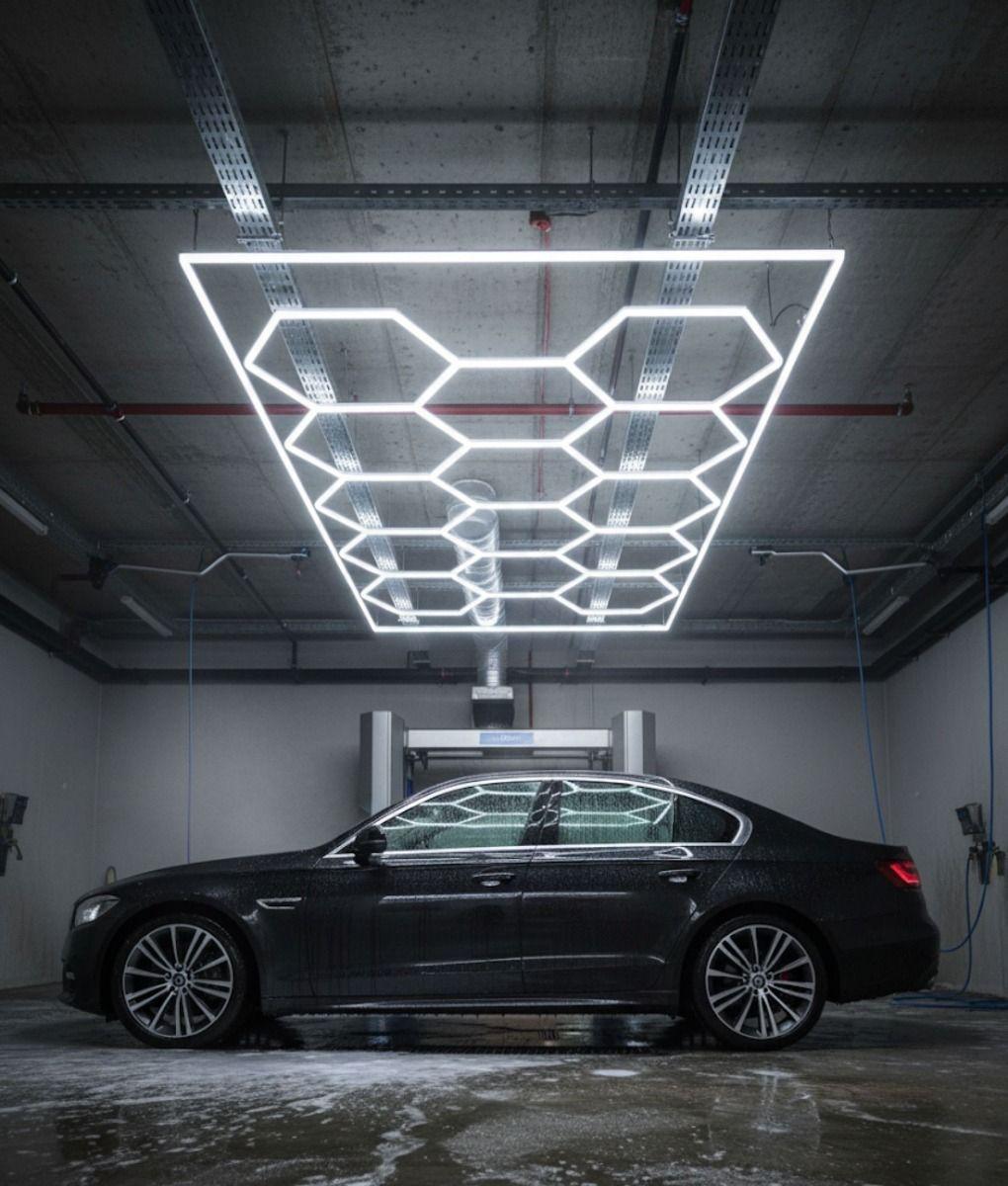 Lámpara Decorativa Panel Techo Diseño Geométrico 3D Jhn-9