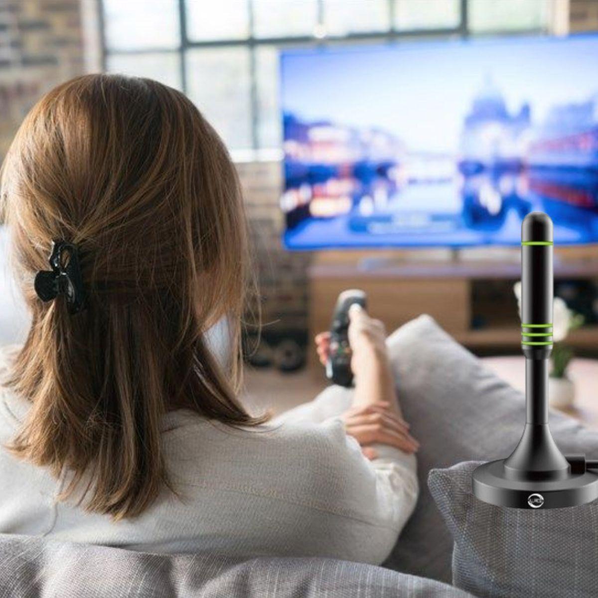 ANTENA DIGITAL HDTV TERRESTRE INTERIOR CANALES HD LAU-6