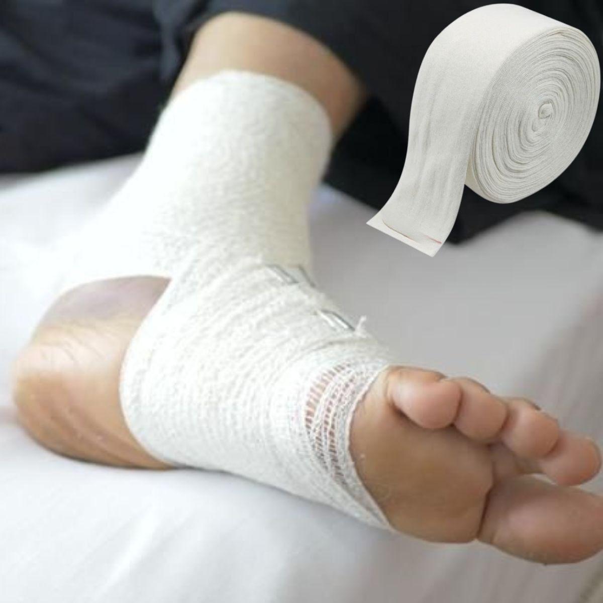 VENDA TUBULAR 7,5CM ELASTICA MEDICA COMPRESION LAU-8